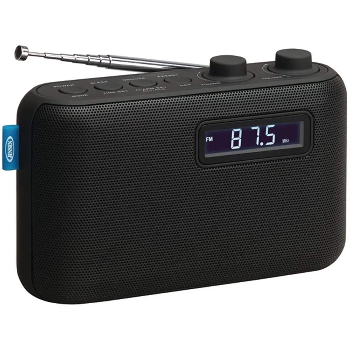 212 MAIN Multifunctional Digital Radio - Compact Portable Unit with LCD Display, AM/FM Band, PLL Receiver, Digital Signal, Dual Alarm Clock, AUX Input, Audio Player, Rotary Telescopic Antenna