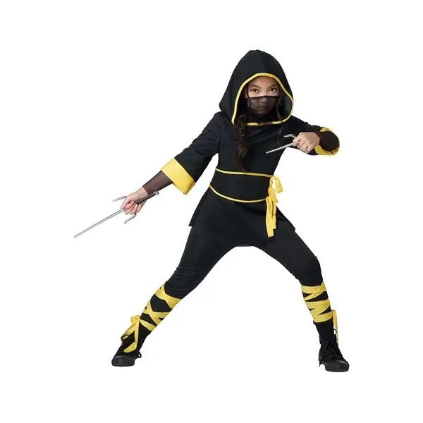 Girl's Lightning Ninja Costume