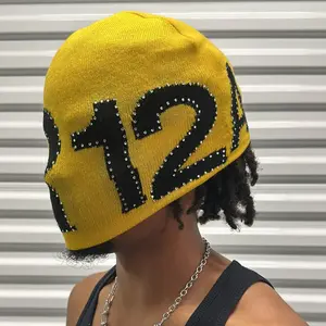 STARGAZER BEANIES  Over 200 Rhinestones 100% Cotton Hat