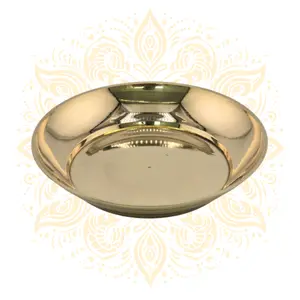 Kansa Brass Plate 3.5"