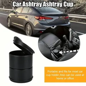 1PCS Portable Car Auto Ashtray Smokeless Ashtray Cigarette BEST Holder new