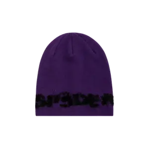 SPIDER BEANIE 'PURPLE FUZZY'