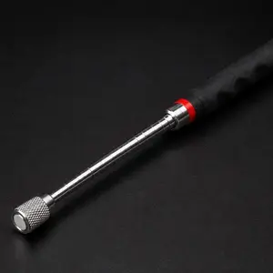 {FathersDayGift} LED Magnetic Pickup Tool – Extendable Flashlight Grabber for Hard-to-Reach Screws, Keys & Metal Parts