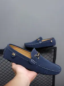 Classic Unisex Loafers, Slip-on Business Formal Shoes, Comfortable Loafers With a Non-slip, Soft Sole, Suitable for Everyday Work, Commuting, and Weddings. Sizes 38-48 Available. Suitable for All Seasons.