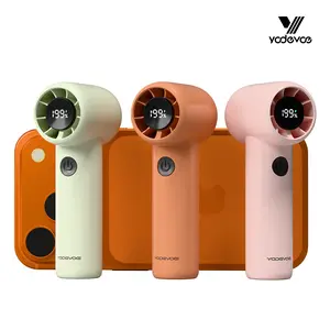 Yodevoe Mini portable handheld fan, rechargeable 3000mAh battery, 100 fan speeds, USB powered, suitable for travel, office, and personal use - Protective