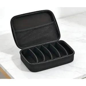 Eye storage bag, adjustable glasses storage case, portable partitioned vacuum cleaner storage bag, portable sunglasses organizer case, sunglasses storage rack, compact storage case, sturdy compartment