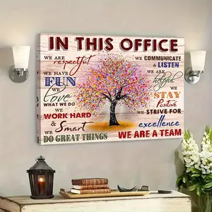 1pc Unframed Inspirational Wall Art For Office Motivational Teamwork Poster Quotes Office Wall Decor Inspirational Wall Decor Pictures Prints For Office Or Bedroom Office Gift