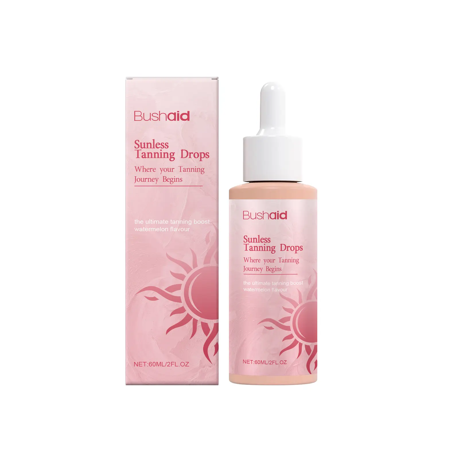 BushAid Sunless Tanning Drops Body Treatment