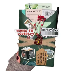 Blind Date With a New Book - Bookish Gift Set with Theme Bookmarks, Hot Cocoa, Tea, Candy & Stickers For Book Lovers. Dark Romance, Thriller,  Fantasy, Smut Genre - Surprise Book Included - Perfect For Reading Book Lovers