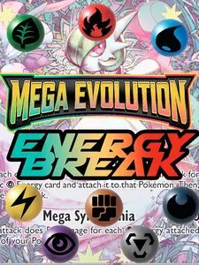 Pokemon Mega Evolutions 30 packs and battle stlyes 10 packs Energy Break (40 packs)