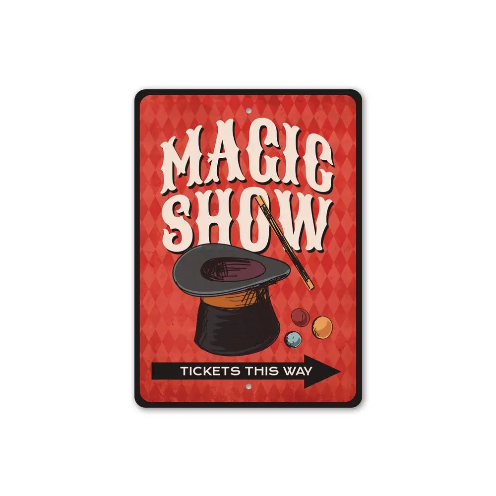 Magic Show Sign