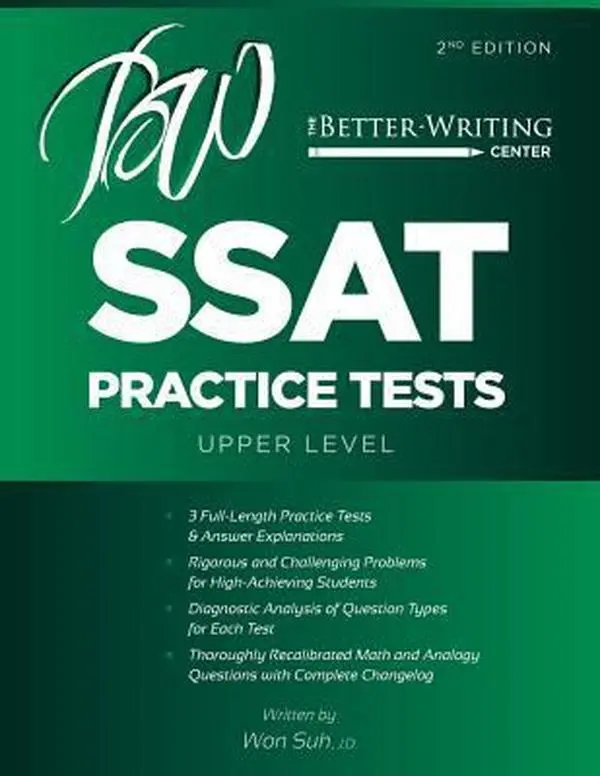 USED-SSAT Practice Tests: Upper Level (2nd Edition) by Won Suh (Paperback)