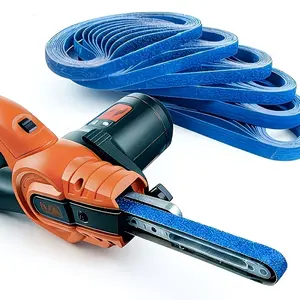 20 Piece Mixed Grit Sandpaper Roll 520x20mm Industrial High Durability Abrasive Tape for Wood Metal Composite Polishing