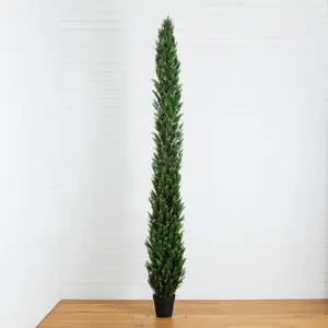 12-ft UV Resistant Artificial Cedar Pine Tree (Indoor/Outdoor)