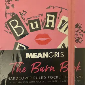 Meangirls The Burnbook Hardcover Ruled Pocket Journal 192 Pages Archival Paper Perfect for Note-Taking and Organization