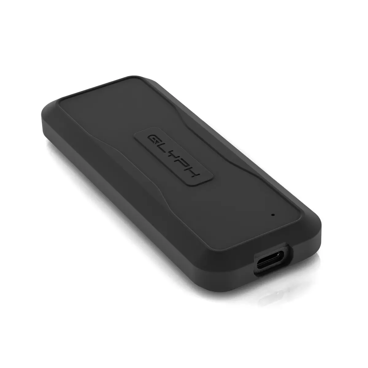 Glyph Technologies 1TB Portable External SSD - USB 3.2 Gen 2, Type-C Ports, Black Data Storage Drive for Computers & Office Use, 1Tb Capacity