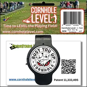 Corn hole Level Accessory - Single Pack - Bust You Up Cornhole!