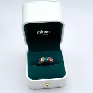950 Silver Churumbela Ring with Multicolored Natural Stones Elegant and Unique Design for Special Occasions or Everyday Wear