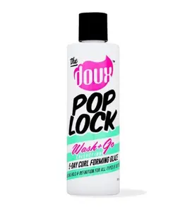 The Doux POP LOCK 5-Day Forming Glaze - Curl Enhancing Hair Products - Contains Honey and Argan Oil