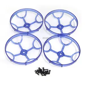 HSKRC Propeller Guard 85mm 3Inch for FPV Cinewhoop Ducted 3 Inch Drones Cinequeen 1103 1104 1204 Replacement DIY Parts Cameras Red