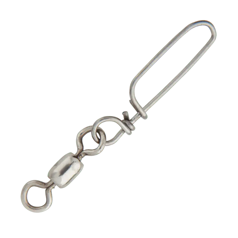 Rosco Nickel Coastlock Snap Swivel