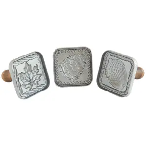 Nordic Ware Fall Forest Springerle Cookie Stamps Nordic Ware Fall Forest Springerle Cookie Stamps