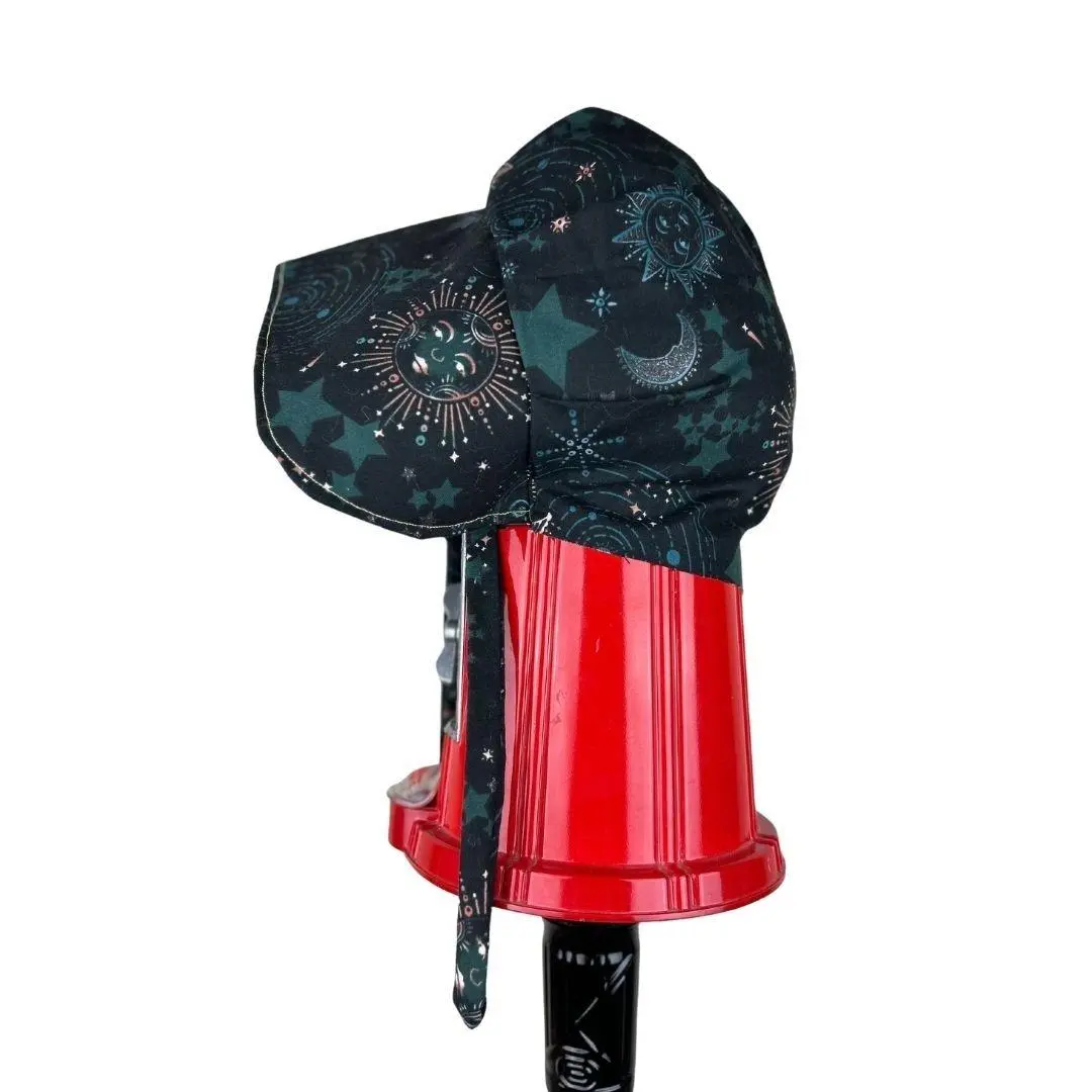 Black Witch Bonnet – Handmade & Enchanted