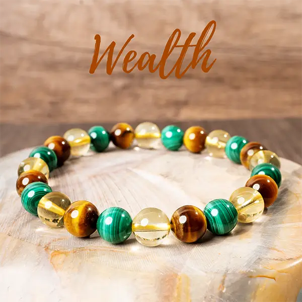 Money Magnet Crystals Bracelet | Spiritual Jewelry Healing Crystals 8mm Beads - Perfect for Men, Women, Couples, and Friends | Ideal for Daily Wear, M