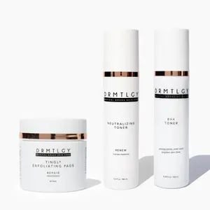 Toner Collection - TINGL Exfoliating Pads, Neutralizing Toner, and BHA Toner