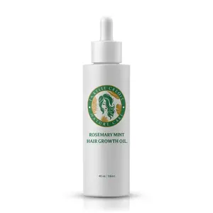 Organic Rosemary Mint Hair Growth Oil – Strengthens Roots, Reduces Breakage & Boosts Hair Growth (118ml) for All Hair Types