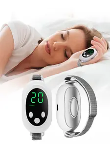 Handheld Microcurrent Sleep Aid Device Smart Sleep Instrument Portable Relaxation Tool for Home Office Travel USB-C Charging Deep Sleep Support Anxiety Relief for Adults