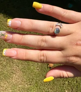 Natural Flash Labradorite Ring Stainless Steel Adjustable