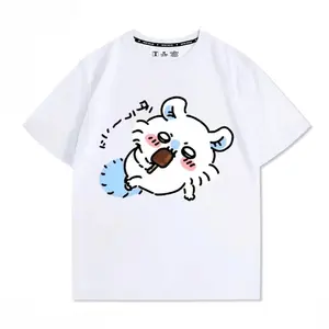 Cartoon Cute Chiikawa Printed Women Men Short-sleeved T-shirt Summer Casual Fashion Cotton Teenagers Loose Clothes,Unisex Gifts, Gift For Him, Gift For Her, BirthdayGift