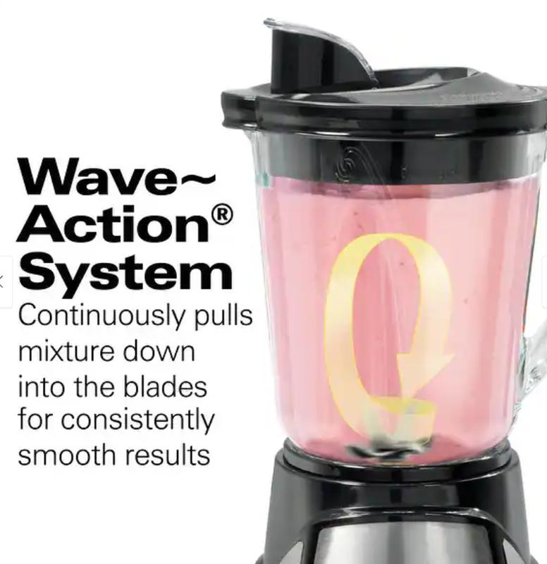 Hami1ton Beaach 12 Function  & Chopper with 40oz Glass Jar 700W Motor Black & Stainless Steel Mess-free Design for Efficient Blending and Chopping 3 in 1 Juicer Electric Cordless Mini Oven Fryer Air Family-Sized Large Travel Perfect Maker blender