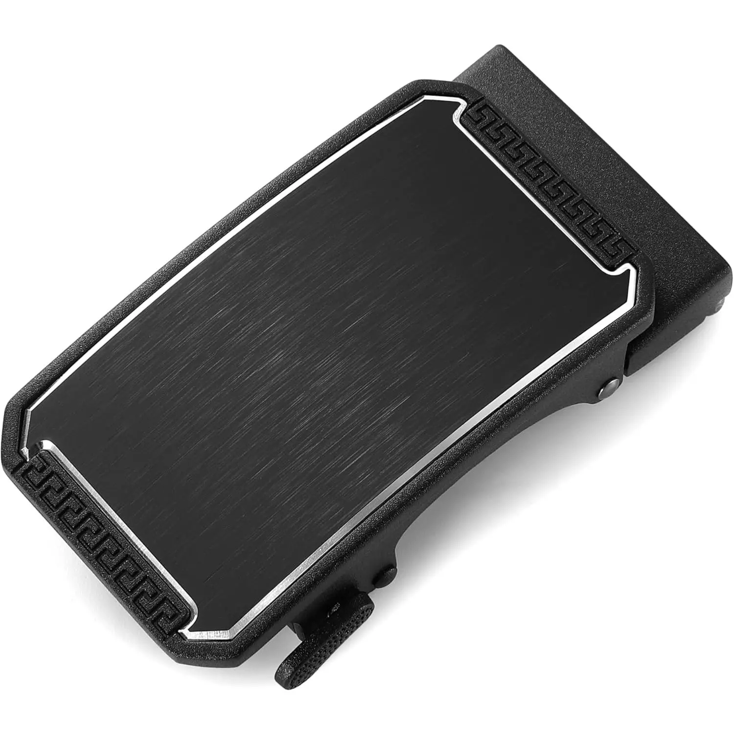 40mm Ratchet Belt Buckle Only for 1 3/8 Slide Belt Strap, Automatic Click Buckle Adjustable