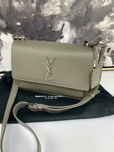 Pre-owned Yves Saint Laurent leather Crossbody Bags Saint Laurent Sunset Crossbody