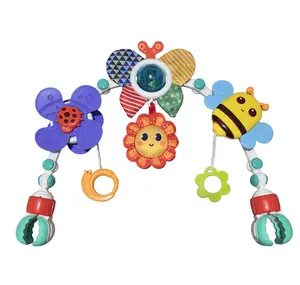 Paaqq Multi Use Activity Sensory Toy Crib Mobile Bumble Bee Baby Play Arch