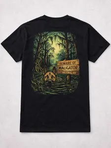 Beware of Maligator Shirt _ Belgian Malinois Tshirt _ Funny Dog Shirt _ Malinois Gift _ Graphic Tee _ Dog Dad Gift _ Dog Mom Gift