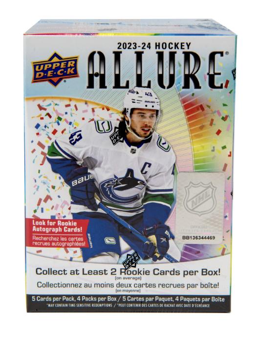 NHL Upper Deck Allure Hockey Blaster Box 2023-2024