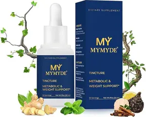 MYMYDE Herbal Liquid Drops | Antioxidant Plant-Based Supplement, Alcohol-Free, Certified Gluten-Free, PETA Approved Vegan & Cruelty-Free, Third-Party Safety Tested