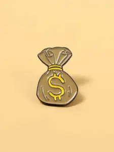 Y2k Cartoon Money Bag Brooch Pin for Men & Women, 2023 Cute Kawaii Accessories for Bf & Gf, Hippie Clothes Accessories for Daily Used As Xmas Gift, Jewlery, Jewellery