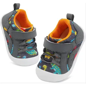 KF5-SK014  Wide Baby Shoes Boys Girls Baby Barefoot Shoes Breathable Infant Walking Shoe Crib Sock Shoe Toddler Sneakers Flexible