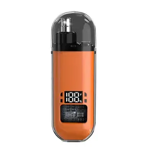 USB Rechargeable Nose Hair Trimmer, Electric Nose Hair Trimmer, Nose Hair Shaver, Personal Care Appliances for Men & Women[Orange]