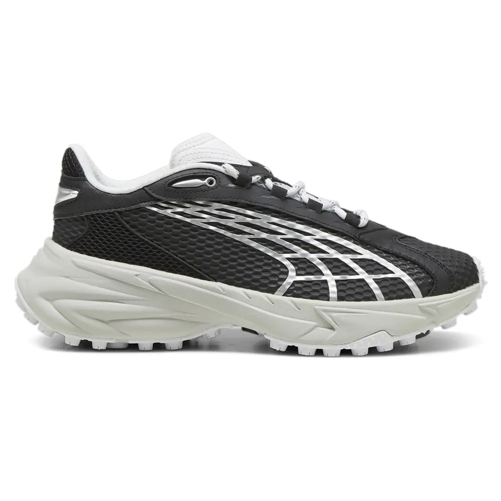PUMA Mens Spirex Speed Lace Up Sneakers Shoes - Black PUMA Mens Spirex Speed Lace Up Sneakers Shoes - Black