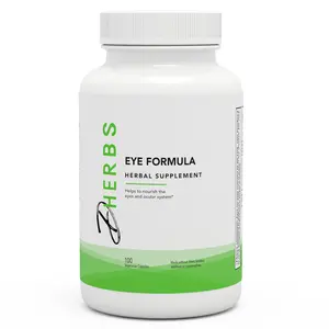 Herbs Eye Formula Herbal Supplement - 100 Vegetarian Capsules for Eye Health Support with Lutein, Vitamin A, Eyebright, Calendula & More