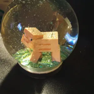 Minecraft snow globe Minecraft snow globe