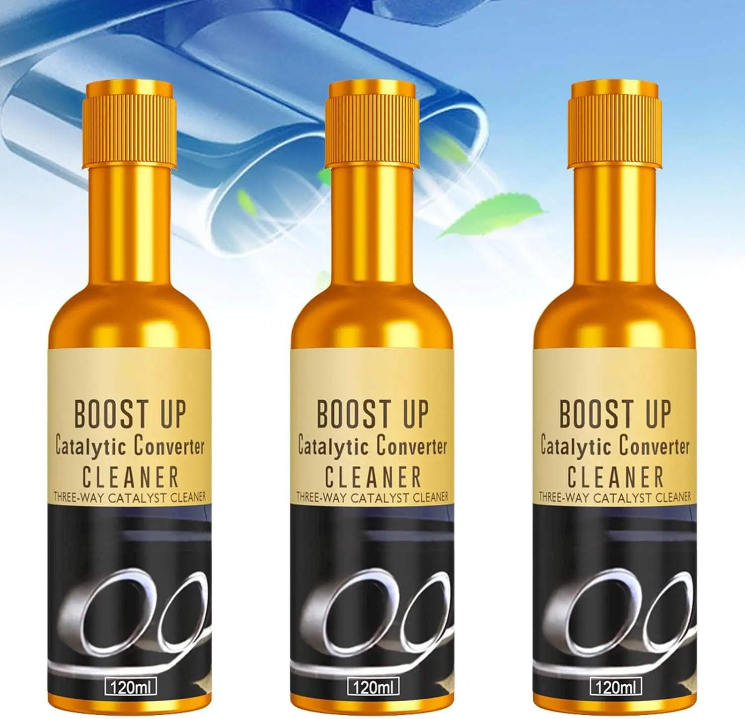 2PCS Catalytic Converter Cleaner kit，Catalytic Converter Cleaner, Catalytic Converter Cleaner，Fuel System Treatment Oil for Gas and Diesel Car. Visit