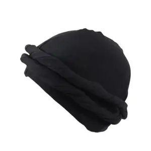 Turban Durag Satin Lined Headwrap XL for Everyday Use Protects Hair (Bigger Size)