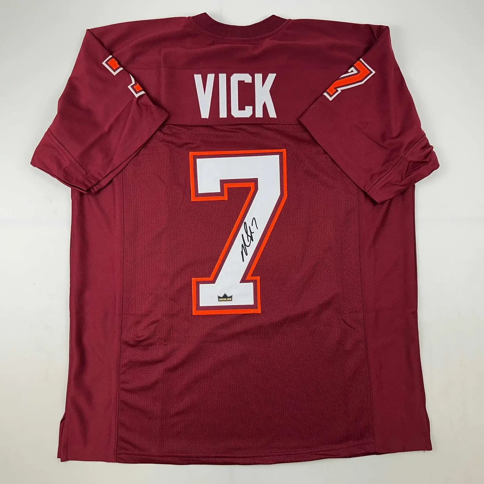 Facsimile Autographed Michael Mike Vick Virginia Tech Reprint Jersey