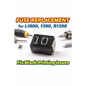 Fuse Replacement for L1800, 1390, and R1390 DTF/DTG Printers to Fix Blank Printing Issues